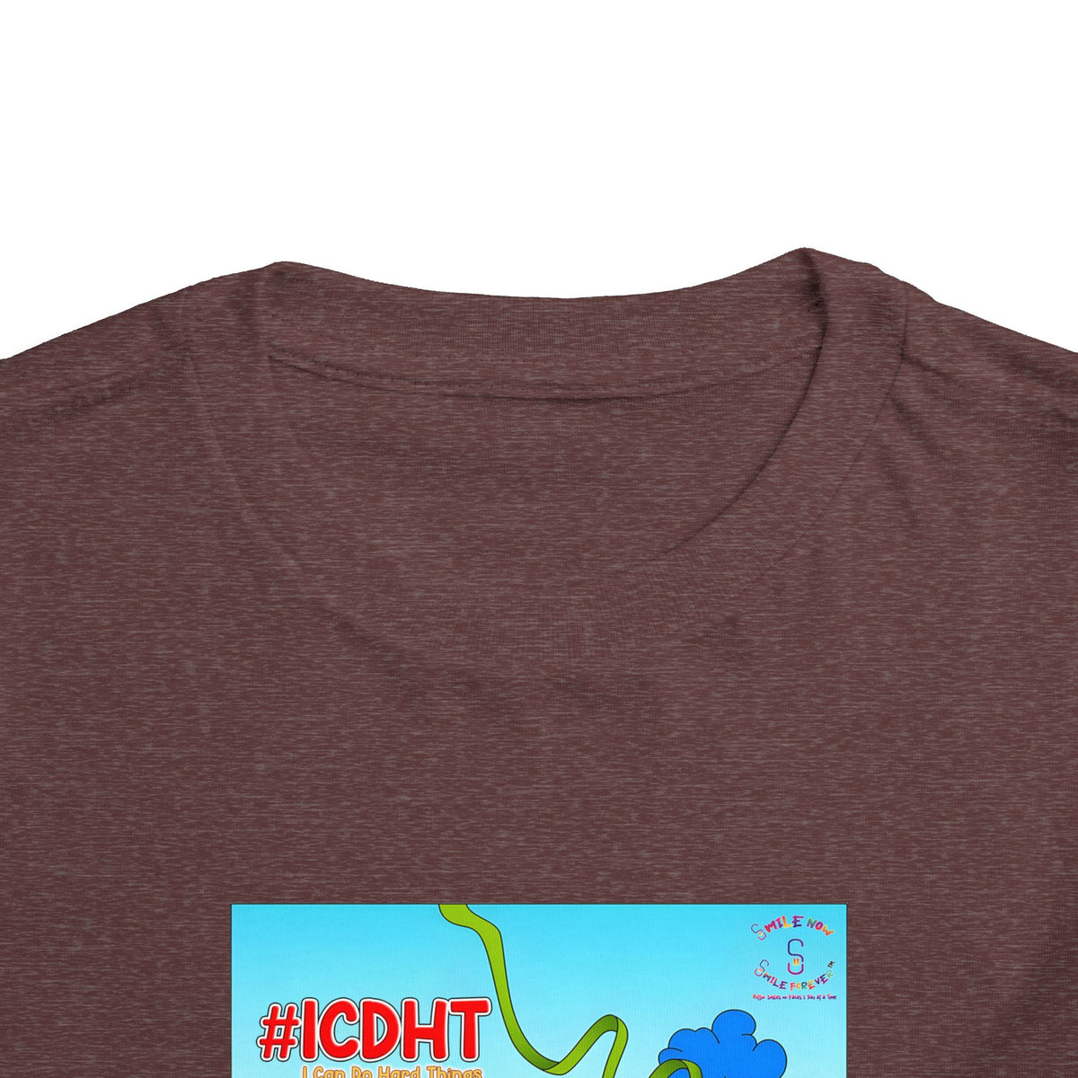 TuBz™ "I Can Do Hard Things" Toddler T-Shirt | Toddler Short Sleeve Tee - Positive Kids Graphic Tee
