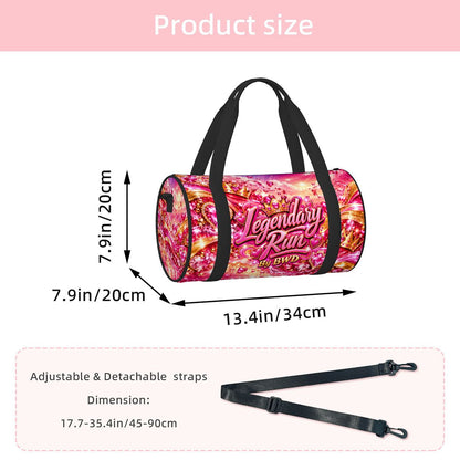 BWD Legendary Run™ AOP Mini Duffle Bag — Pink Royalty