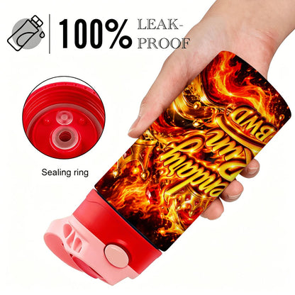 Legendary Run Water Bottle - Fire & Gold Edition