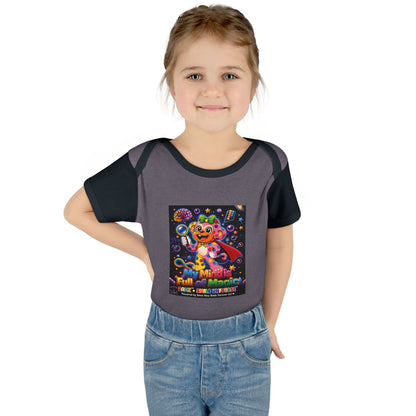 Panz™ Infant Baby Rib Bodysuit – "My Mind is Full of Magic" Graphic | Smile Universe Collection
