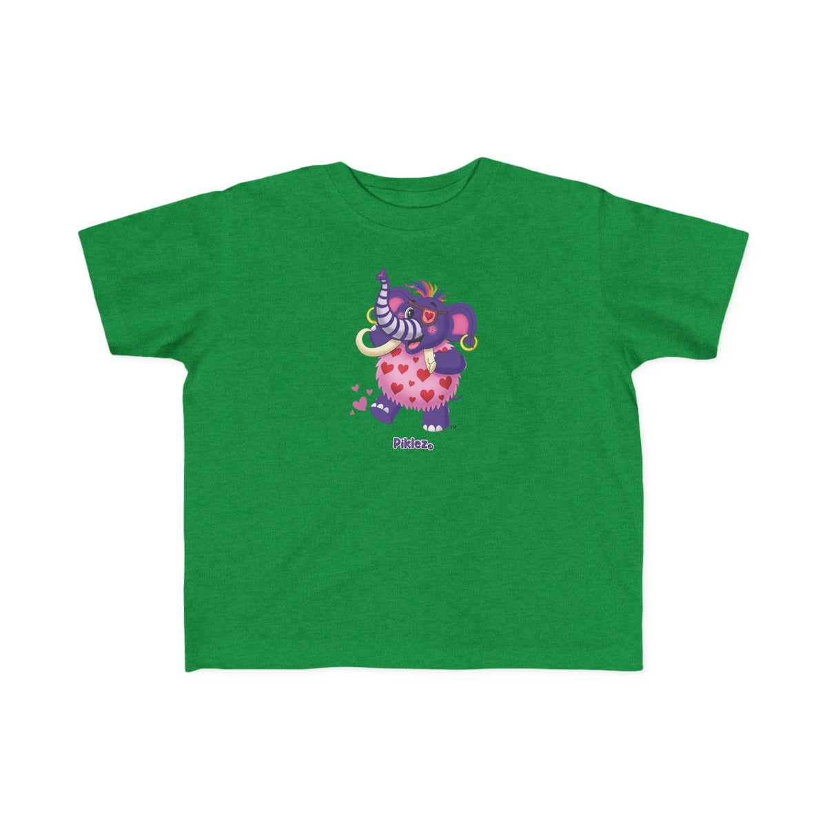Piklez™ Toddler's Fine Jersey Tee – "Full of Love!" Graphic Shirt | Smile Universe Collection