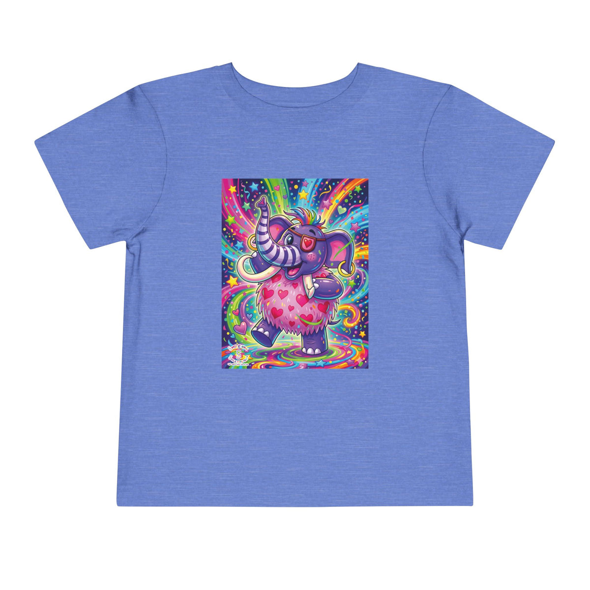 Piklez™ Toddler Short Sleeve Tee – "Born to Celebrate!" Graphic Shirt | Smile Universe Collection