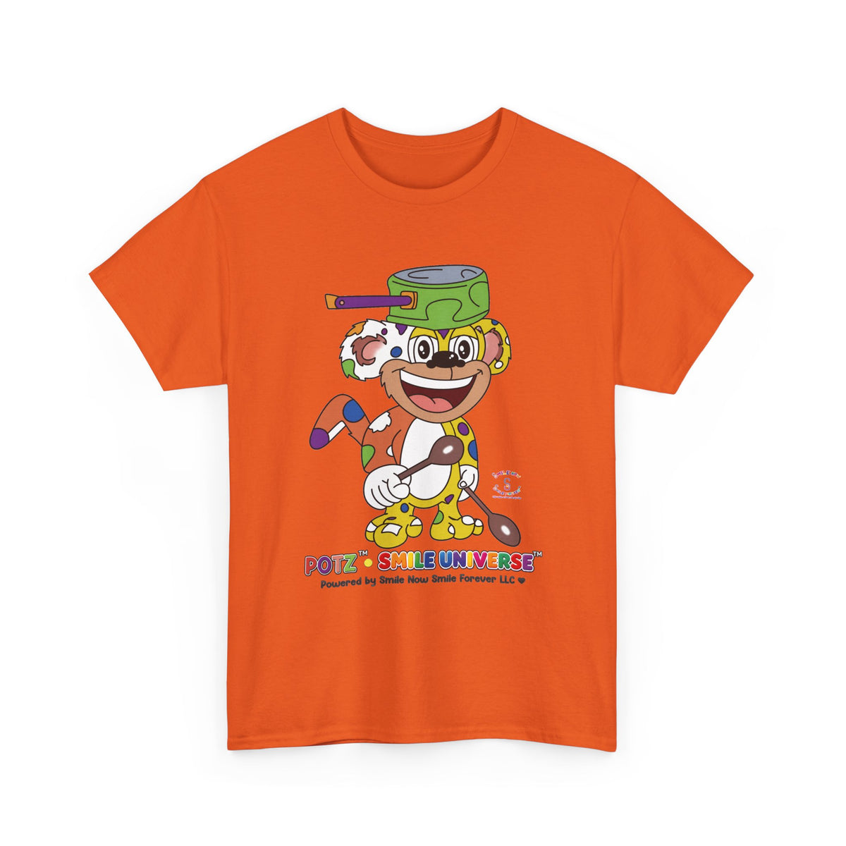 Potz™ Unisex Heavy Cotton™ Tee – Playful Graphic Tee | Smile Universe Collection