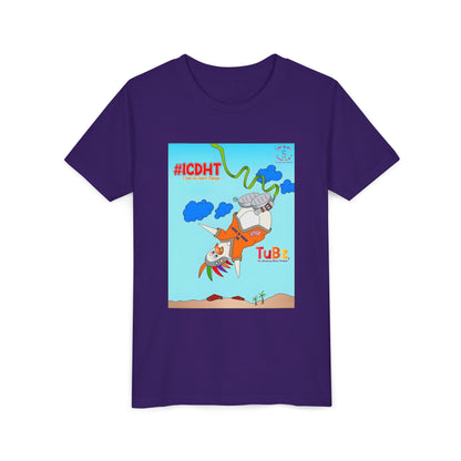 TuBz™ "I Can Do Hard Things" Youth T-Shirt - Motivational Kids Graphic Tee