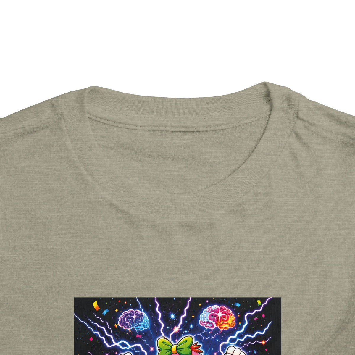 Panz™ Toddler Short Sleeve Tee – "My Energy is Powerful" Graphic Tee | Smile Universe Collection