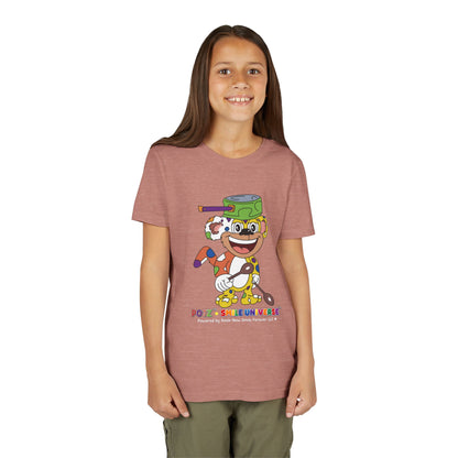 Potz™ Youth Short Sleeve Tee – Playful Graphic Tee | Smile Universe Collection