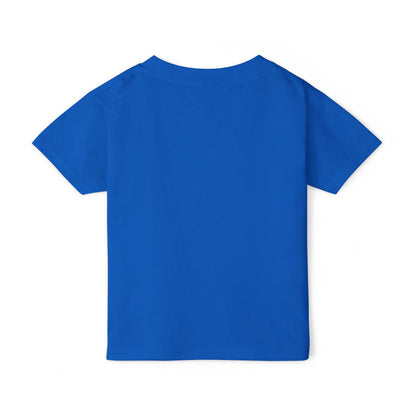 Lani™ Heavy Cotton™ Toddler T-Shirt – "Adventure Starts With Us!" Graphic