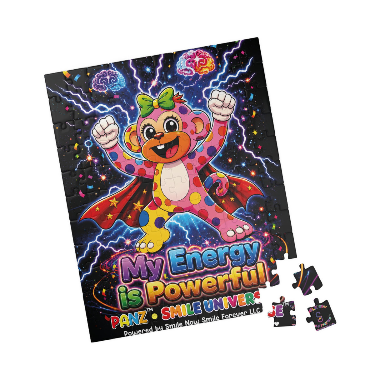 Panz™ Puzzle – "My Energy is Powerful" Graphic Jigsaw Puzzle | Smile Universe Collection