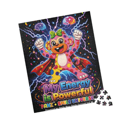 Panz™ Puzzle – "My Energy is Powerful" Graphic Jigsaw Puzzle | Smile Universe Collection