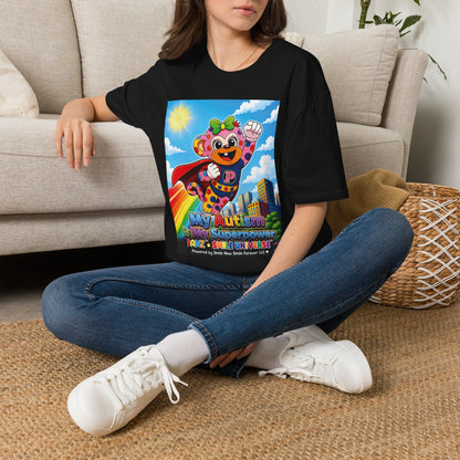 Panz™ Unisex Softstyle T-Shirt – "My Autism is My Superpower" Graphic | Smile Universe Collection