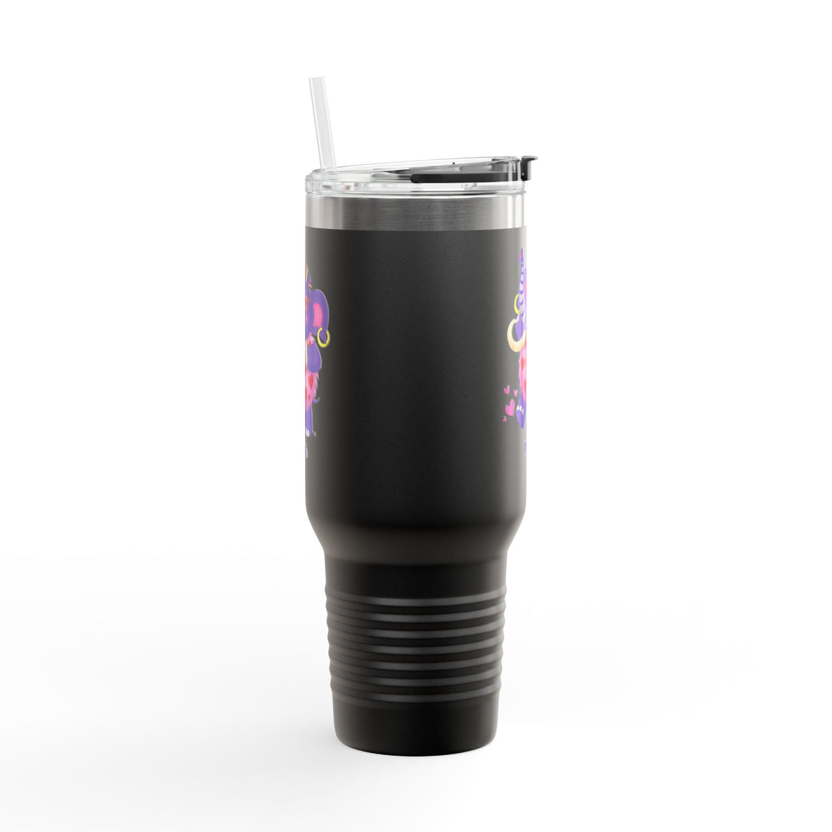 Piklez™ 40oz Insulated Travel Mug – "Full of Love!" Graphic | Smile Universe Collection