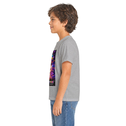 Panz™ Kids Softstyle Tee – "Differently Amazing & Loudly Autistic!" Graphic | Smile Universe Collection
