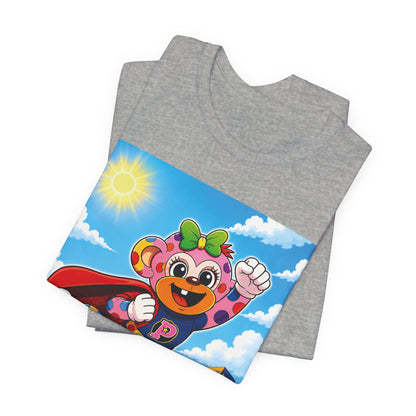 Panz™ Unisex Jersey Short Sleeve Tee – "My Autism is My Superpower" Graphic | Smile Universe Collection
