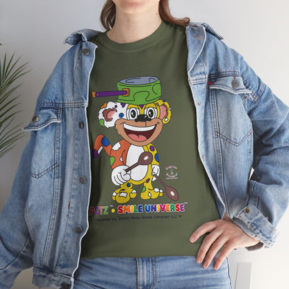 Potz™ Unisex Heavy Cotton™ Tee – Playful Graphic Tee | Smile Universe Collection