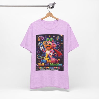 Panz™ Unisex Jersey Short Sleeve Tee – "My Mind is Full of Magic" Graphic | Smile Universe Collection
