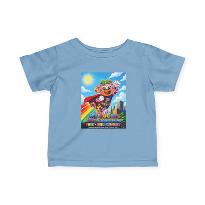 Panz™ Infant Fine Jersey Tee – "My Autism is My Superpower" Graphic | Smile Universe Collection