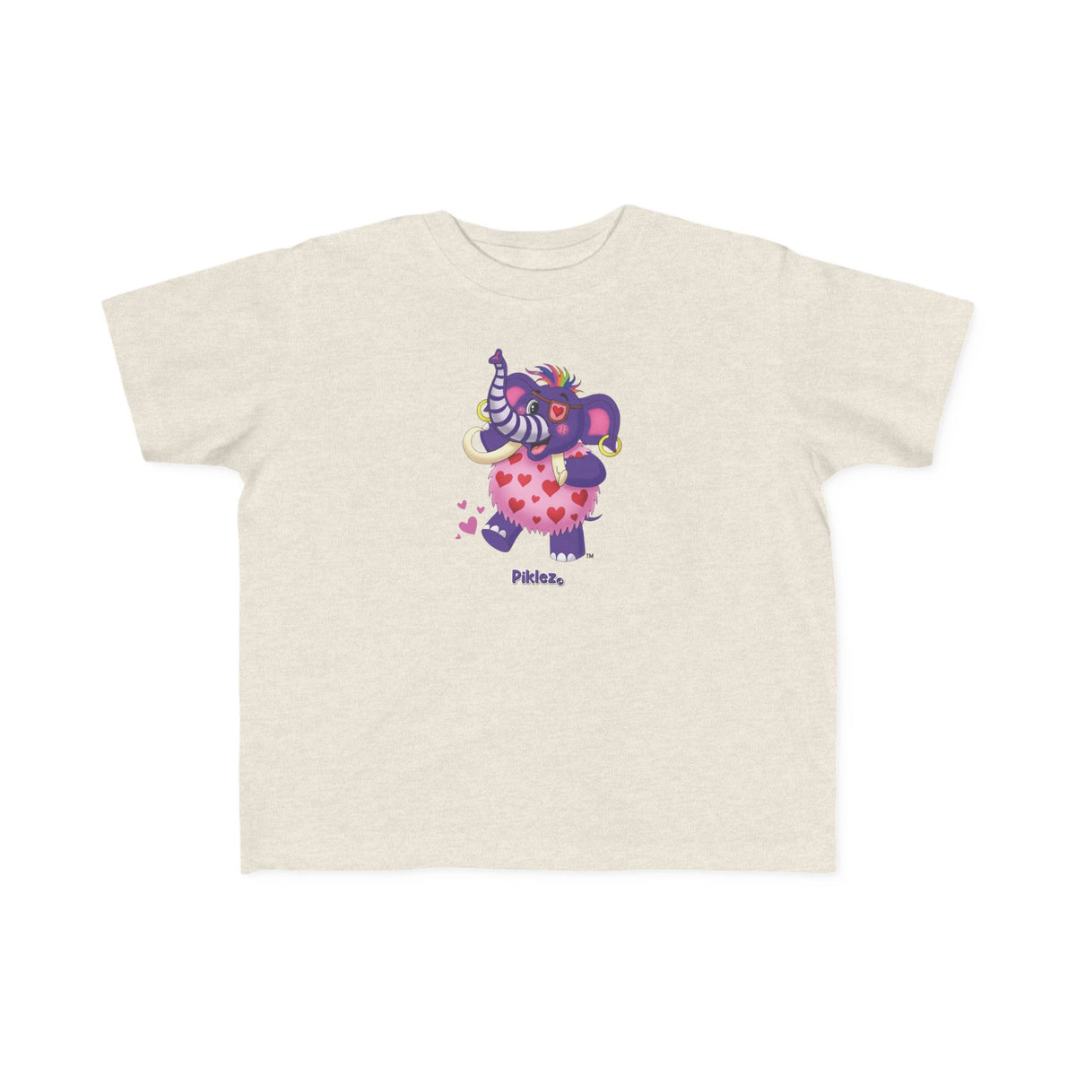 Piklez™ Toddler's Fine Jersey Tee – "Full of Love!" Graphic Shirt | Smile Universe Collection
