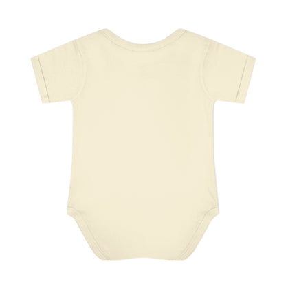 Piklez™ Infant Baby Rib Bodysuit – "Born to Celebrate!" Graphic | Smile Universe Collection
