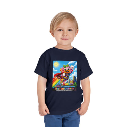 Panz™ Toddler Short Sleeve Tee – "My Autism is My Superpower" Graphic | Smile Universe Collection
