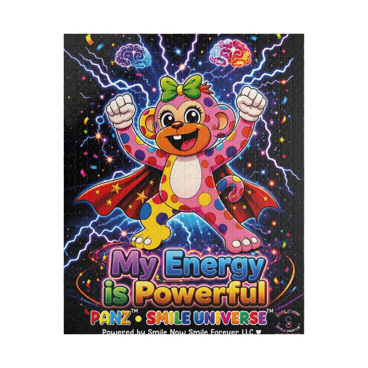 Panz™ Puzzle – "My Energy is Powerful" Graphic Jigsaw Puzzle | Smile Universe Collection