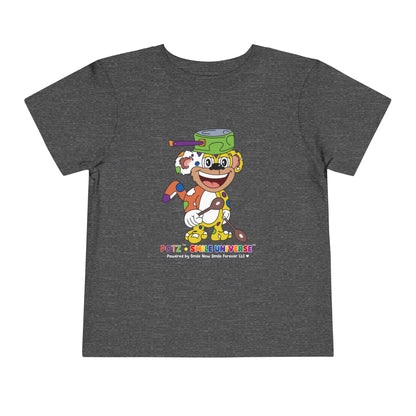 Potz™ Toddler Short Sleeve Tee – Playful Graphic Tee | Smile Universe Collection