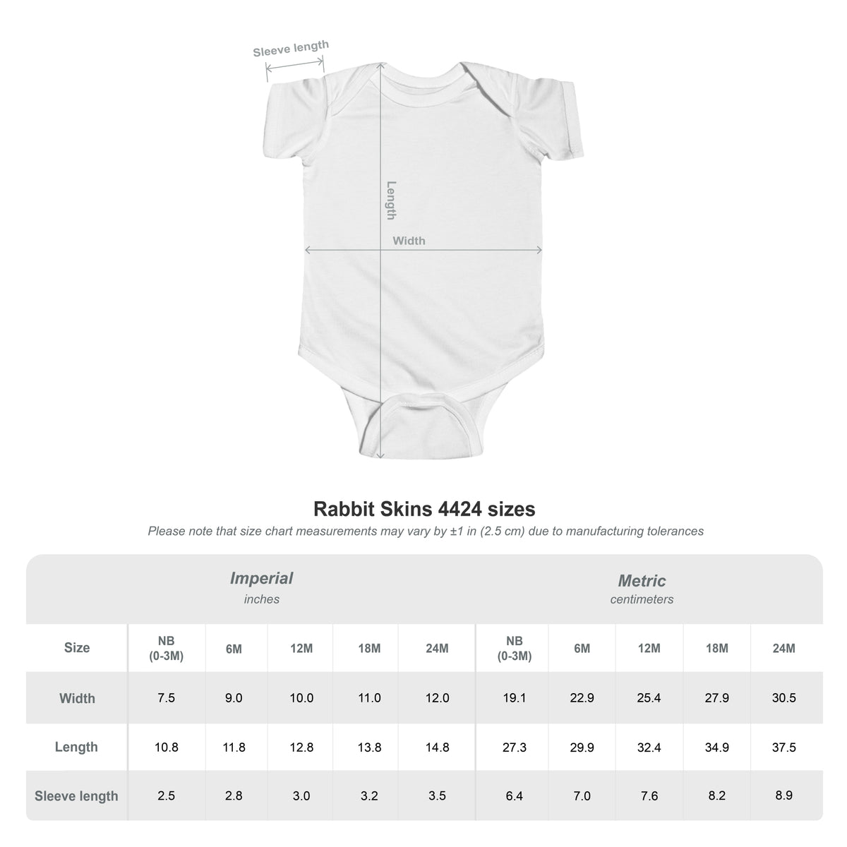 Piklez™ Infant Fine Jersey Bodysuit – “Destined to Shine” | Smile Universe Collection