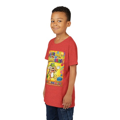 Potz™ Youth Short Sleeve Tee – "My ADHD Brain is Full of Brilliant Ideas!" Graphic Tee | Smile Universe Collection