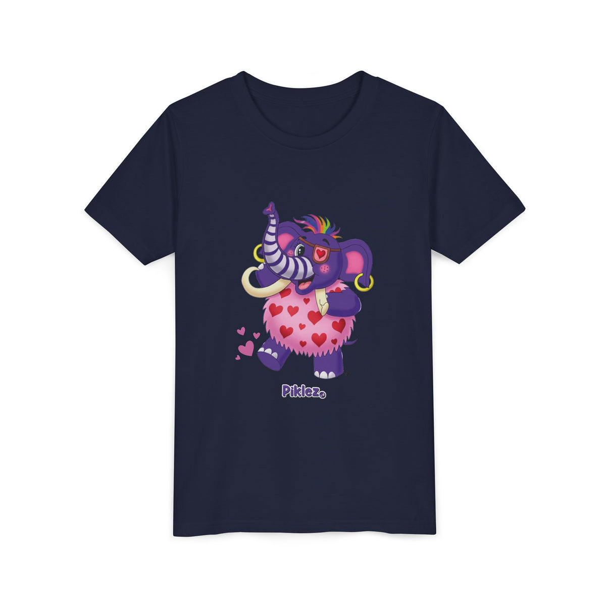 Piklez™ Youth Short Sleeve Tee – "Full of Love!" Graphic Shirt | Smile Universe Collection
