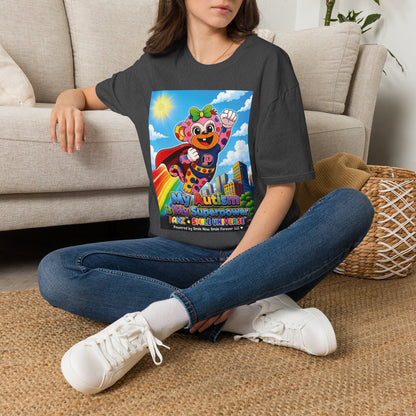 Panz™ Unisex Softstyle T-Shirt – "My Autism is My Superpower" Graphic | Smile Universe Collection