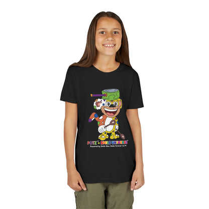 Potz™ Youth Short Sleeve Tee – Playful Graphic Tee | Smile Universe Collection
