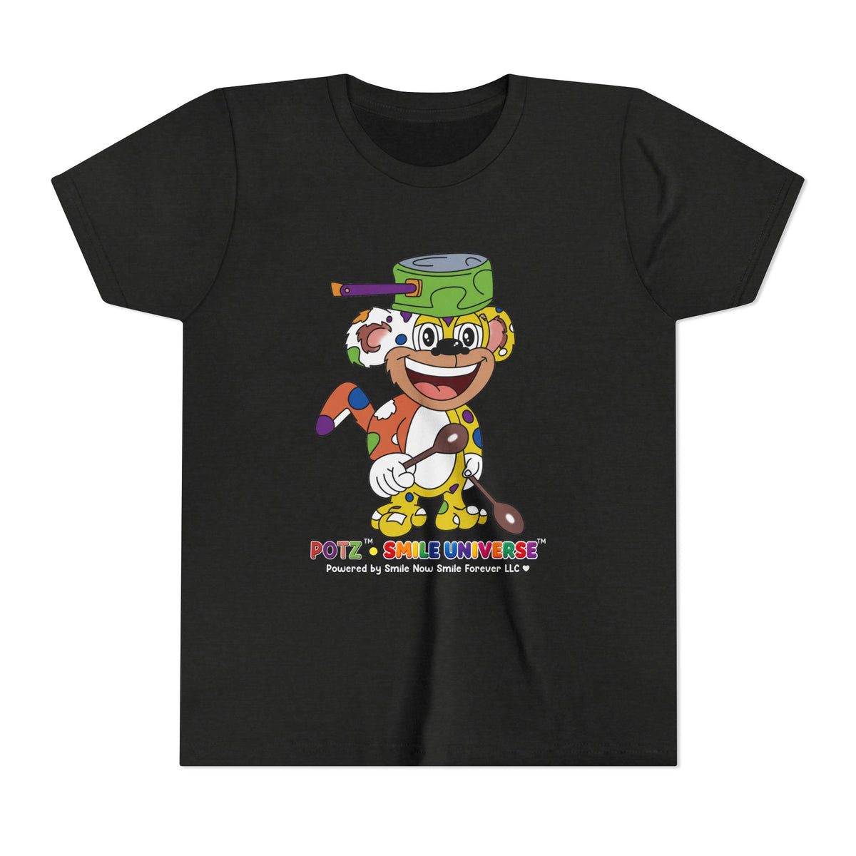 Potz™ Youth Short Sleeve Tee – Playful Graphic Tee | Smile Universe Collection