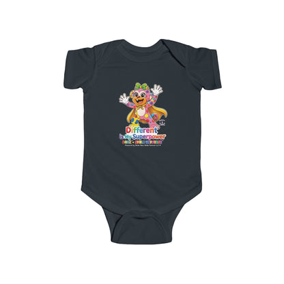 Panz™ Infant Fine Jersey Bodysuit – "Different is My Superpower" Graphic | Smile Universe Collection