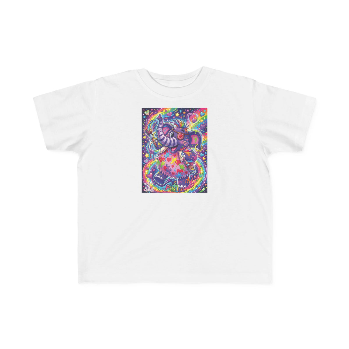 Piklez™ Kids Heavy Cotton™ Tee – "Magic Paint!" Graphic Shirt | Smile Universe Collection