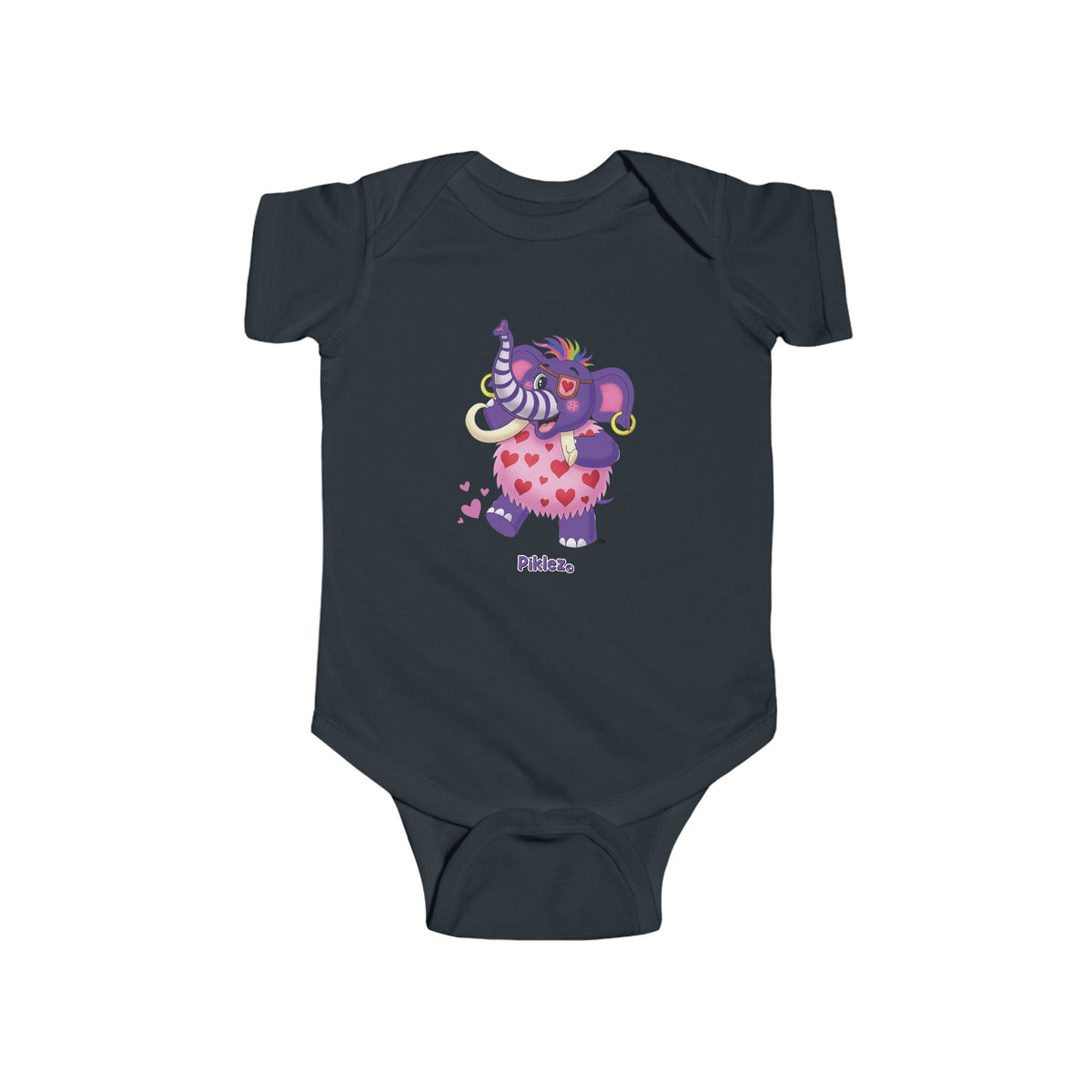 Piklez™ Infant Fine Jersey Bodysuit – "Full of Love!" Graphic | Smile Universe Collection