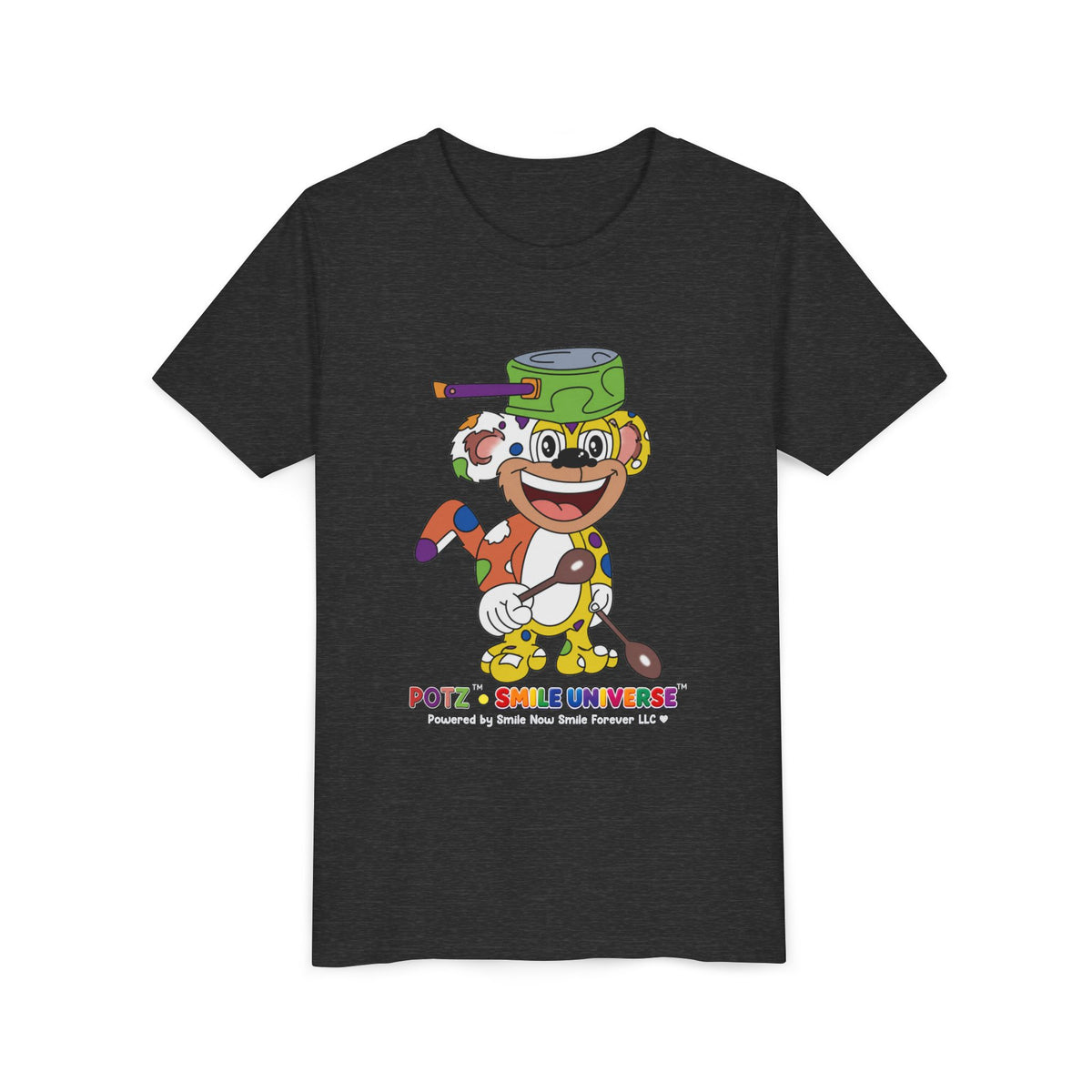 Potz™ Youth Short Sleeve Tee – Playful Graphic Tee | Smile Universe Collection