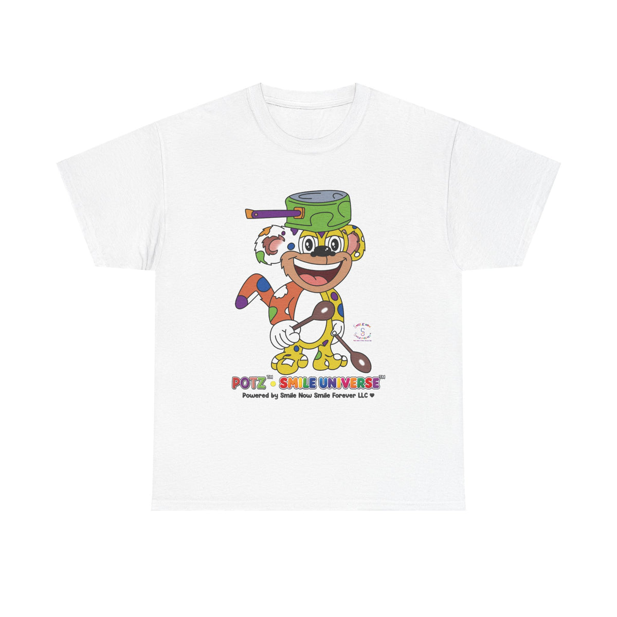 Potz™ Unisex Heavy Cotton™ Tee – Playful Graphic Tee | Smile Universe Collection