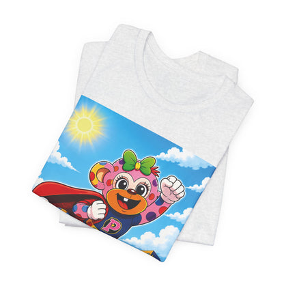 Panz™ Unisex Jersey Short Sleeve Tee – "My Autism is My Superpower" Graphic | Smile Universe Collection