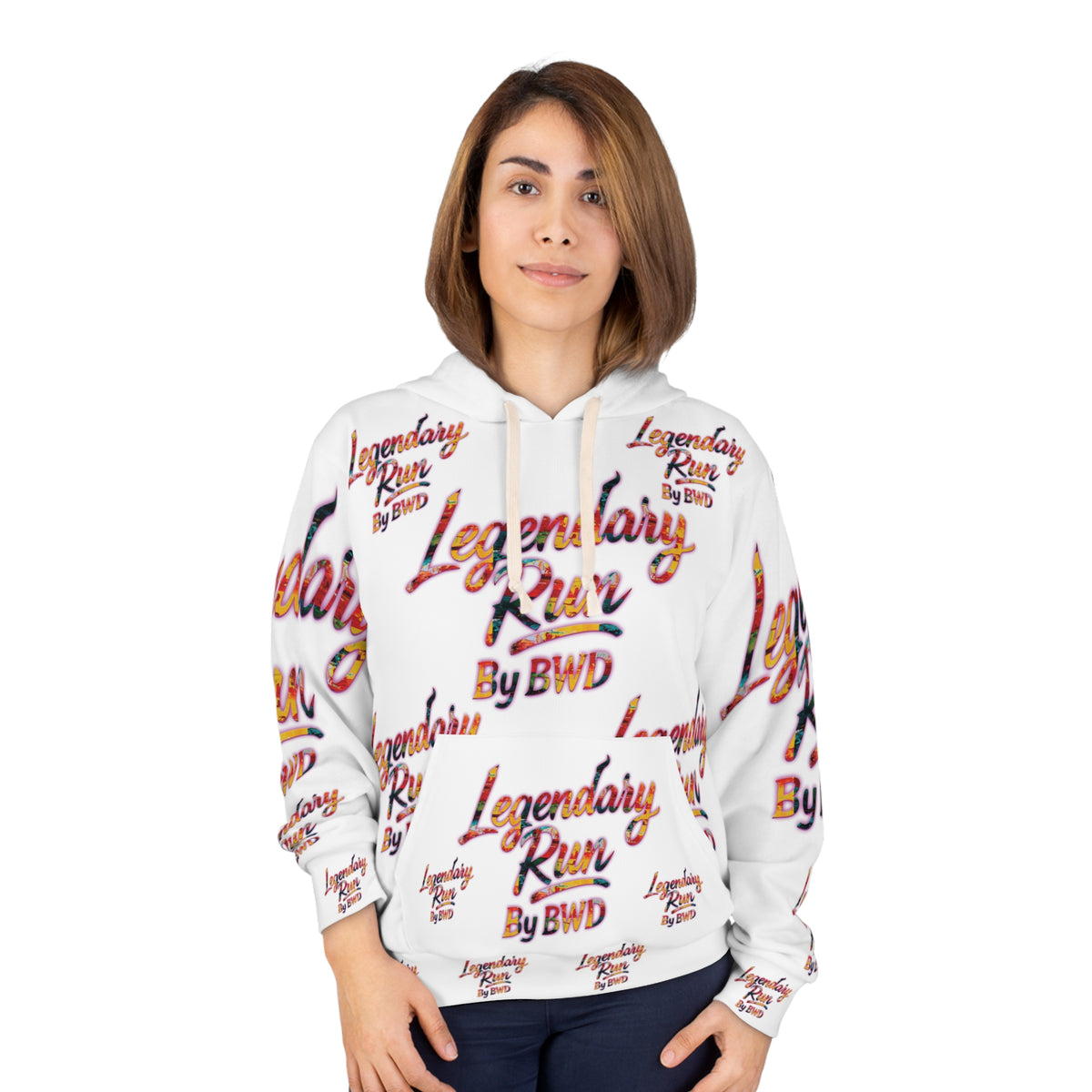 Legendary Run All-Over Print Hoodie