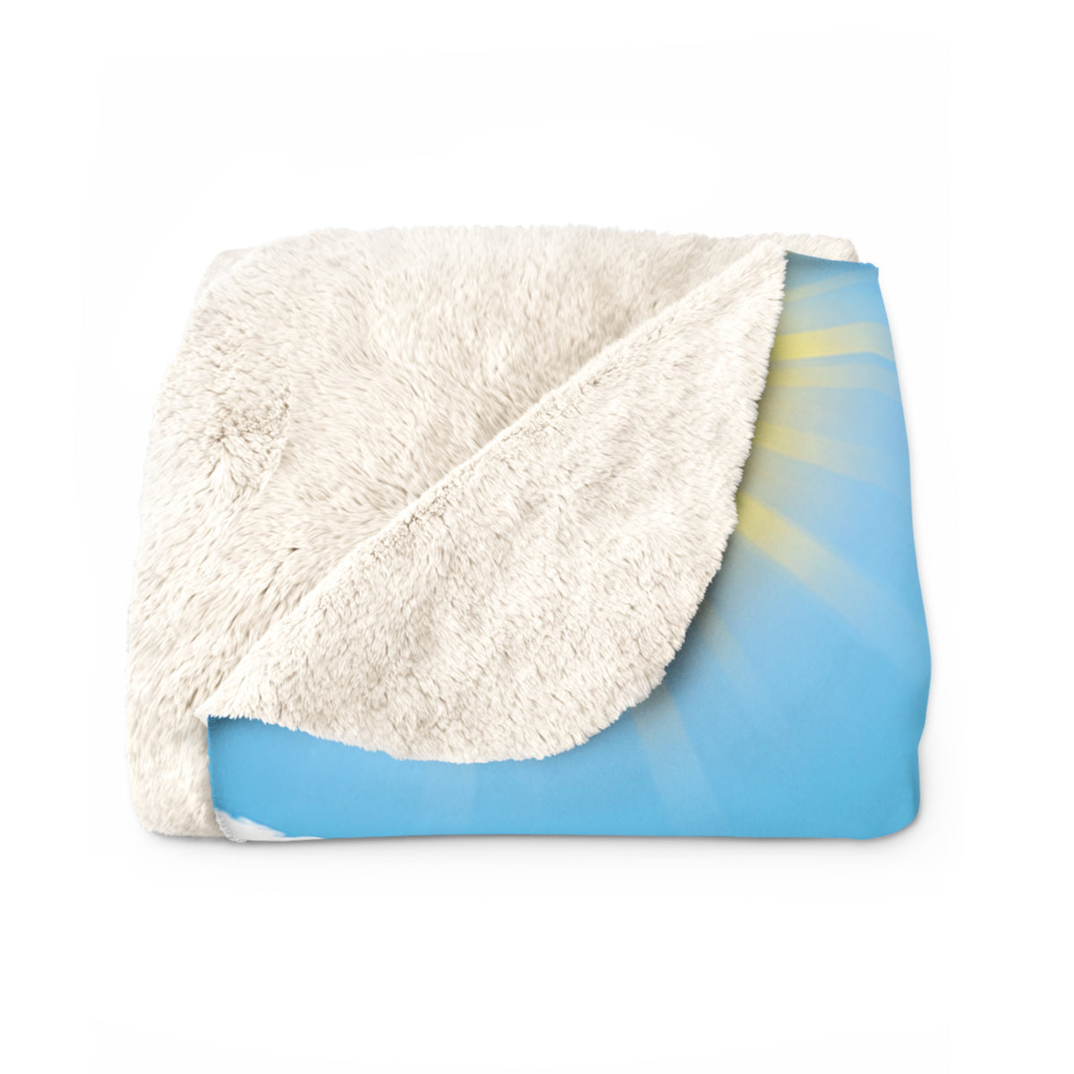 Panz™ Sherpa Fleece Blanket – "My Autism is My Superpower" Graphic | Smile Universe Collection