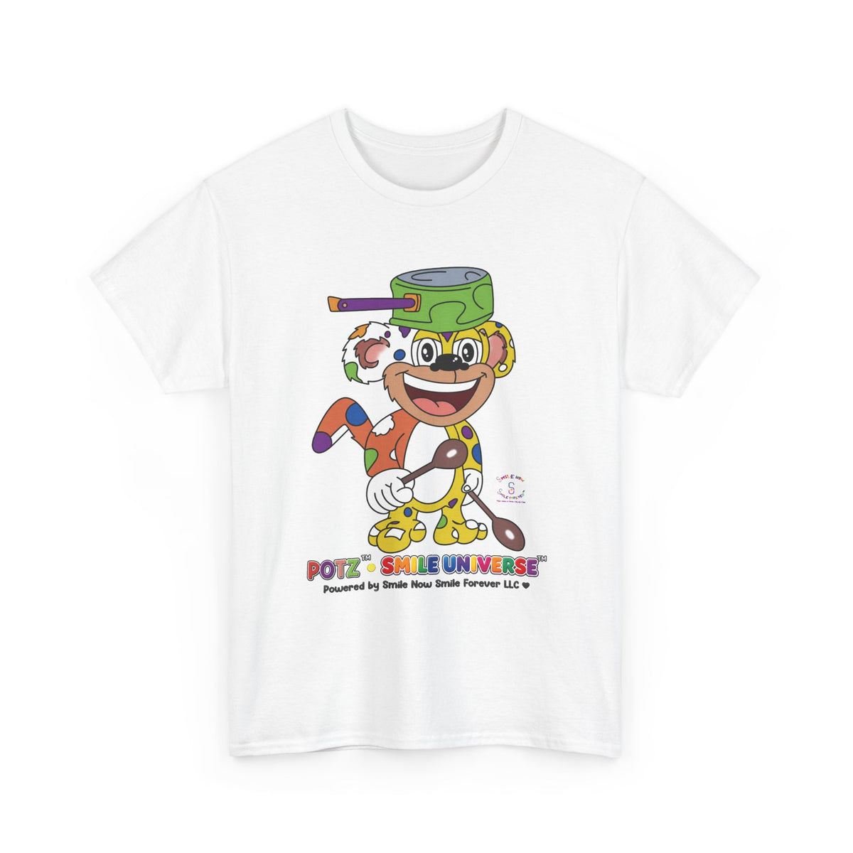 Potz™ Unisex Heavy Cotton™ Tee – Playful Graphic Tee | Smile Universe Collection