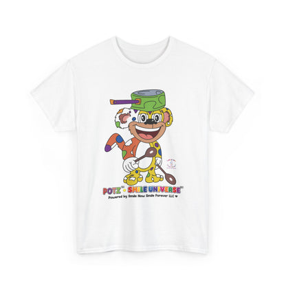 Potz™ Unisex Heavy Cotton™ Tee – Playful Graphic Tee | Smile Universe Collection