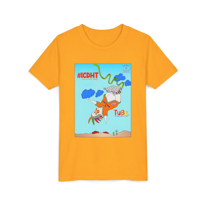 TuBz™ "I Can Do Hard Things" Youth T-Shirt - Motivational Kids Graphic Tee