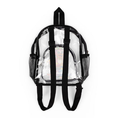 Panz™ Clear Stadium Backpack – "Different is My Superpower" Graphic | Smile Universe Collection
