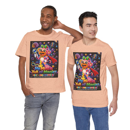 Panz™ Unisex Jersey Short Sleeve Tee – "My Mind is Full of Magic" Graphic | Smile Universe Collection