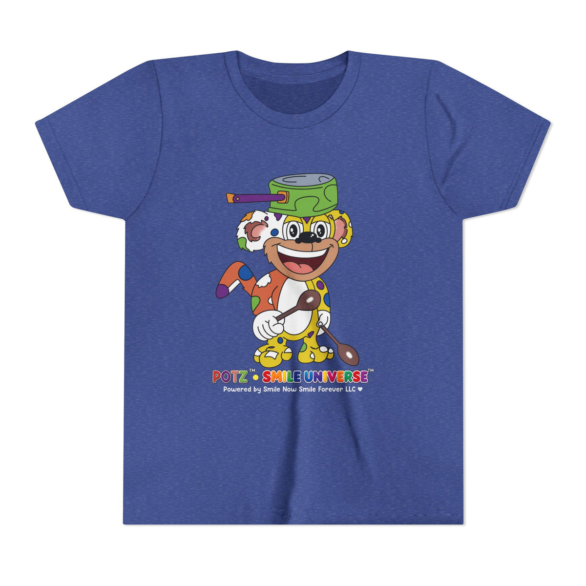 Potz™ Youth Short Sleeve Tee – Playful Graphic Tee | Smile Universe Collection