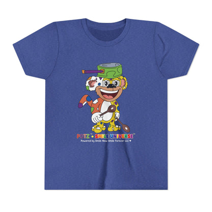 Potz™ Youth Short Sleeve Tee – Playful Graphic Tee | Smile Universe Collection