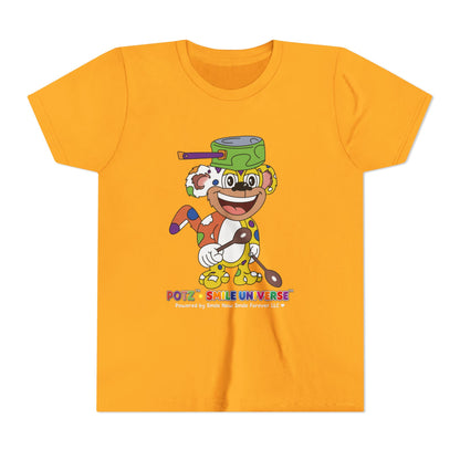 Potz™ Youth Short Sleeve Tee – Playful Graphic Tee | Smile Universe Collection