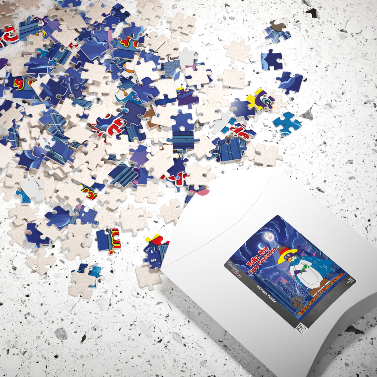 TuBz™ Puzzle (110, 252, 520-piece) – "Fighting Causes 4 a Better Tomorrow" Graphic | Smile Universe Collection