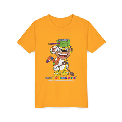 Potz™ Youth Short Sleeve Tee – Playful Graphic Tee | Smile Universe Collection