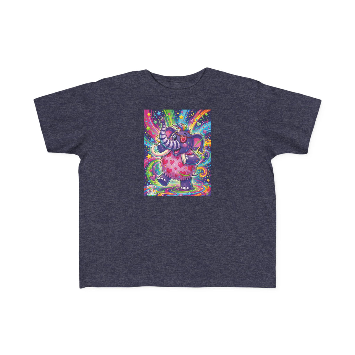 Piklez™ Toddler's Fine Jersey Tee – "Born to Celebrate!" Graphic Shirt | Smile Universe Collection